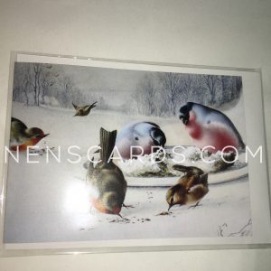 Winter Breakfast A6 Card © NENSCARDS.COM